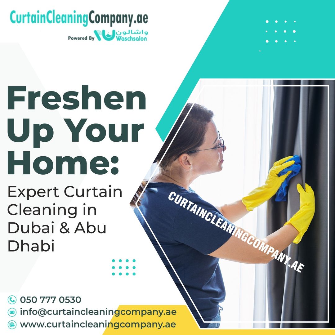 Curtain Cleaning Service Banner